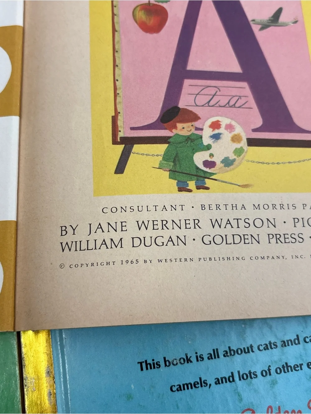 Vintage 1965 Golden Books My First Golden Learning Library Alphabet ALL 16 BOOKS